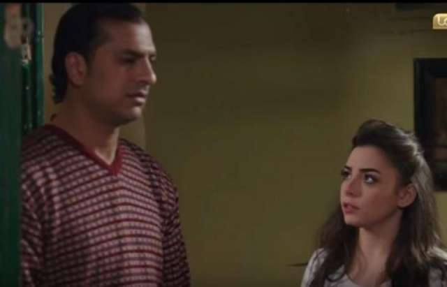 الفنانة إلهام عبدالبديع والفنان مصطفى أبوسريع