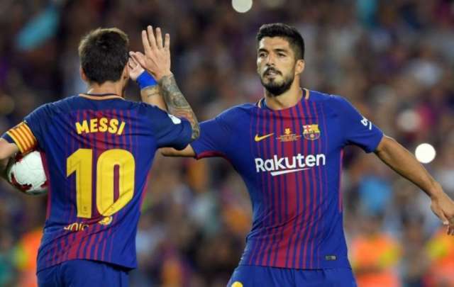 ميسي وسواريز