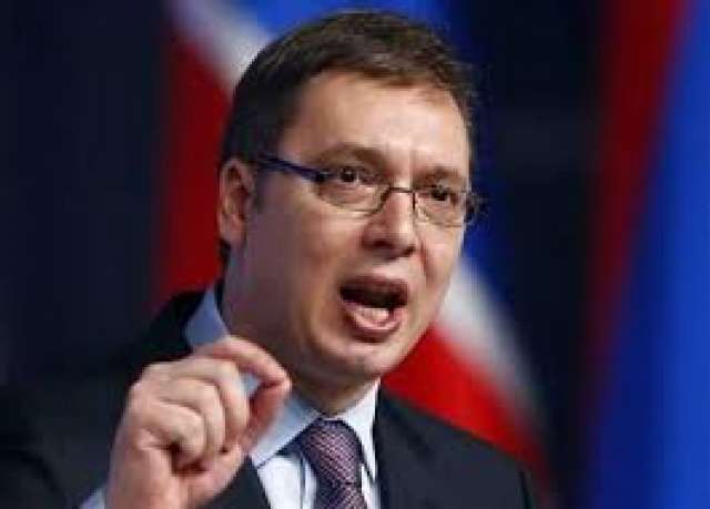  الرئيس الصربي الكسندر فوتشيتش