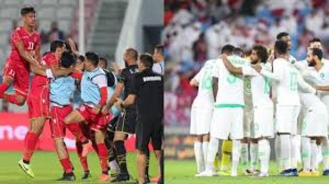 البحرين والمنتخب السعودى