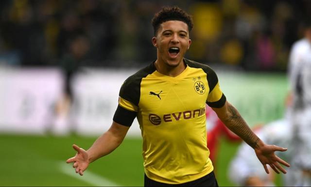 الإنجليزي جادون سانشو نجم بوروسيا دورتموند الألماني