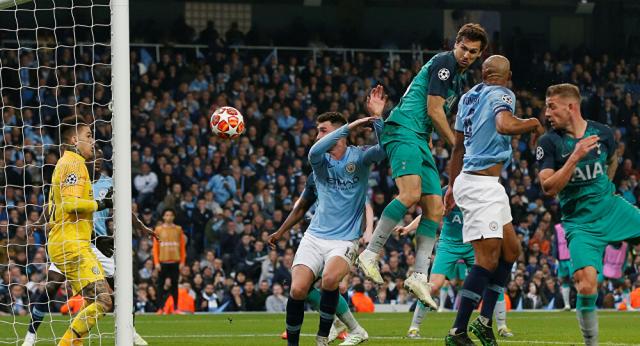  مباراة توتنهام ومانشستر سيتي