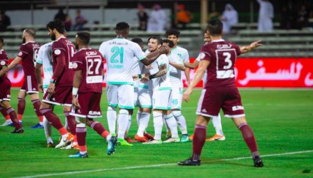 مباراة الأهلي السعودي والفيصلي