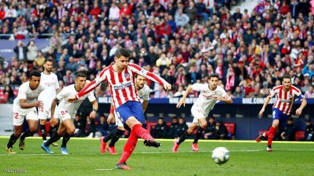 مباراة اتليتكو مدريد  واشبيلية