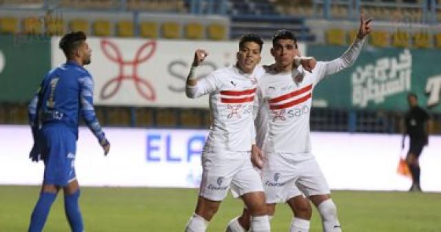 مباراة الزمالك وغزل المحلة