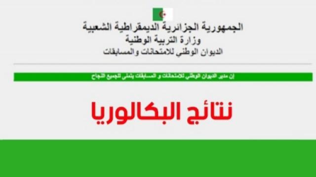 نتائج البكالوريا 2021 الجزائر bac.onec.dz رابط موقع الديوان الوطني