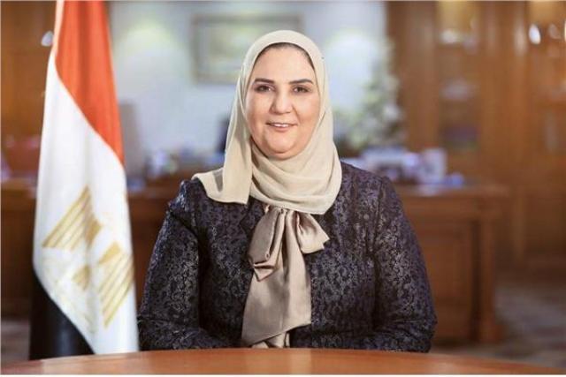 نيفين القباج وزيرة التضامن الاجتماعى