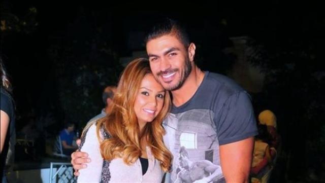 خالد سليم وزوجته