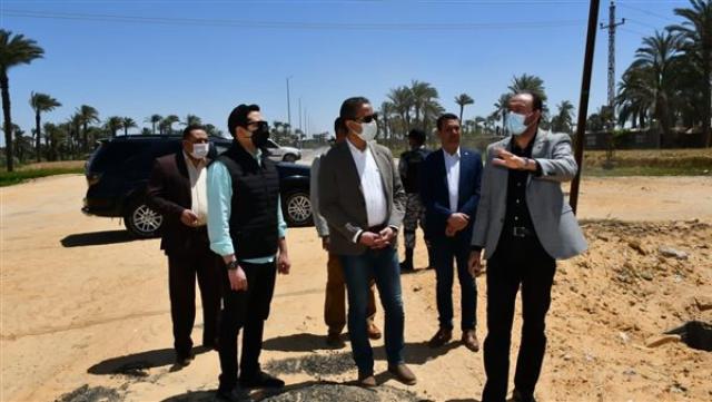 بتكلفة 107 مليون جنيه.. محافظ الفيوم يتفقد الأعمال النهائية
