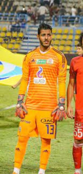 حارس مرمىالبنك الاهلى  أحمد السعدني