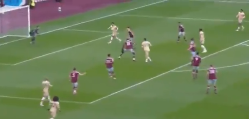 جانب من المباراة