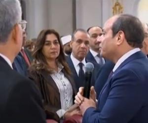 بالفيديو.. السيسي لـ المصريين: ما تقلقوش ربنا في ضهرنا ومحدش يقدر يعمل حاجه اطمنوا