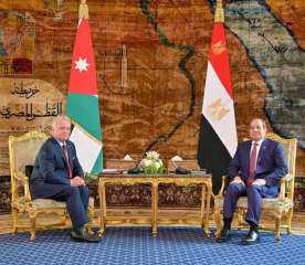 الرئيس السيسى وعاهل الأردن يشددان على أهمية التنسيق المشترك بشأن المستجدات الإقليمية