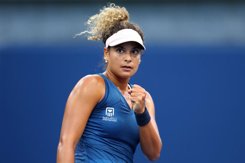 بطلة التنس المصرية ميار شريف