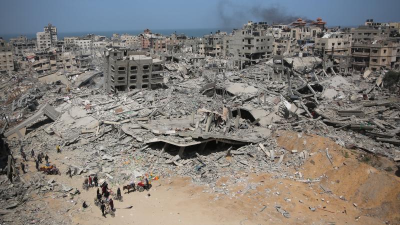 الدمار الشامل في غزة