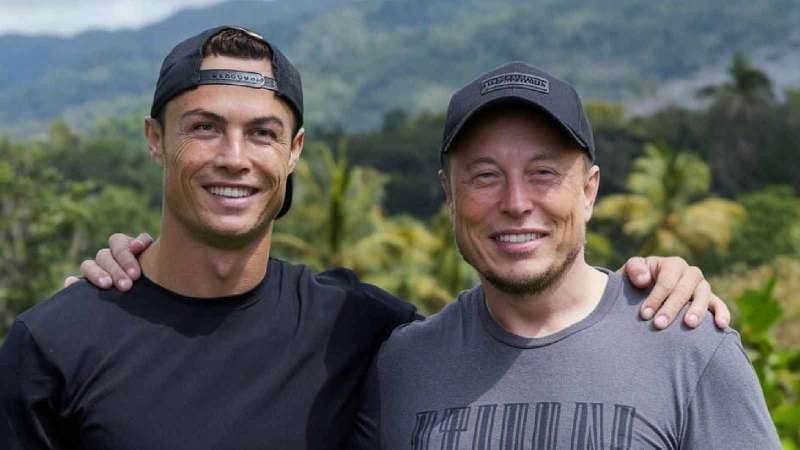 إيلون ماسك وكرستيانو رونالدو