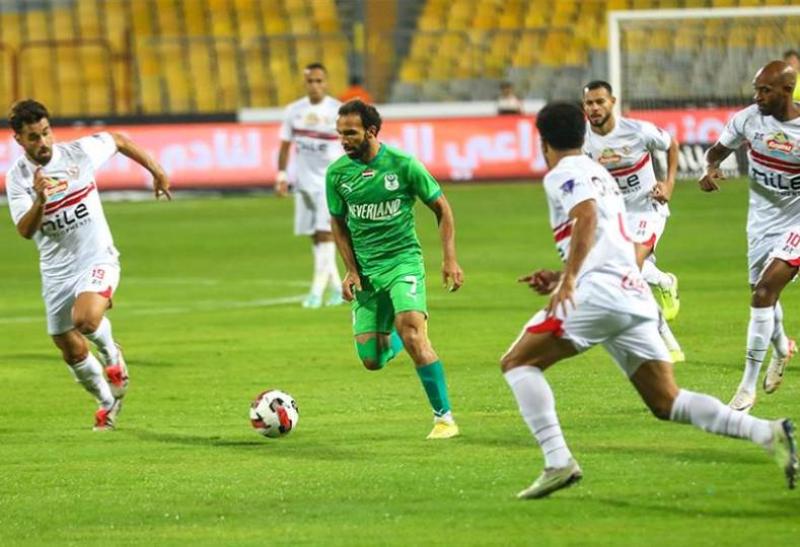 مباراة الزمالك والمصري