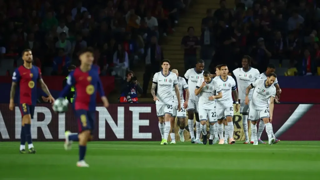 مباراة برشلونة وإنتر ميلان
