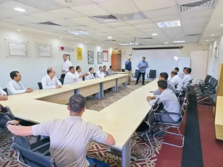 مديرية العمل في جنوب سيناء خلال تنظيم دورة تدريبية