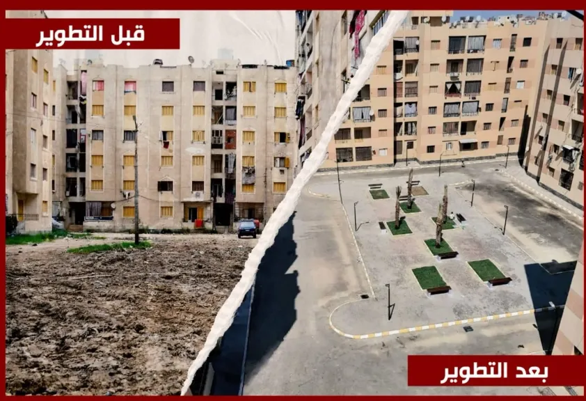 تطوير منطقة العجيزي في مدينة طنطا