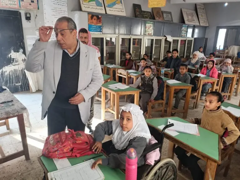 تقييمات الصفين الأول والثاني الابتدائي، بمحافظة السويس