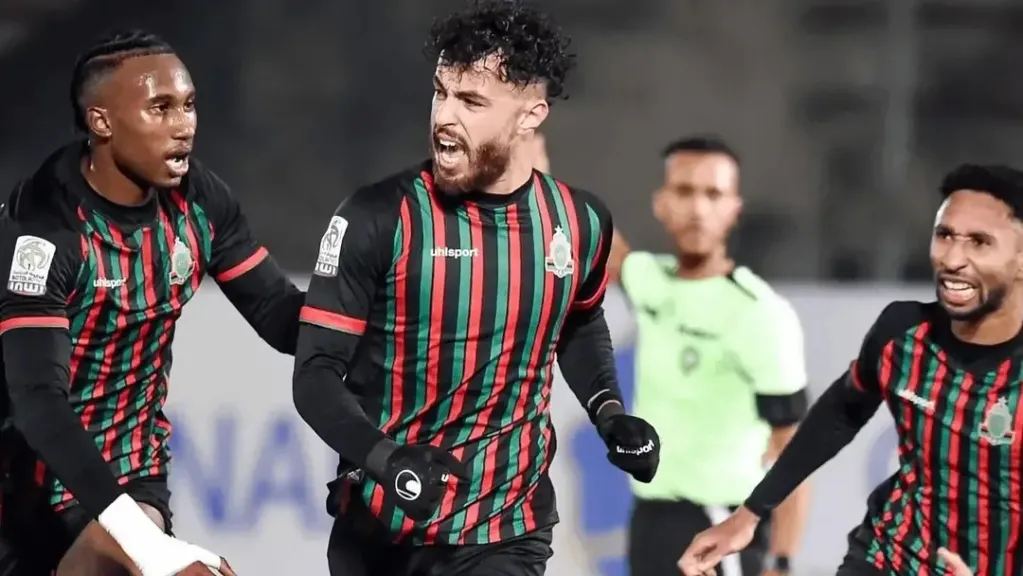 مباراة الجيش الملكي والمغرب التطواني