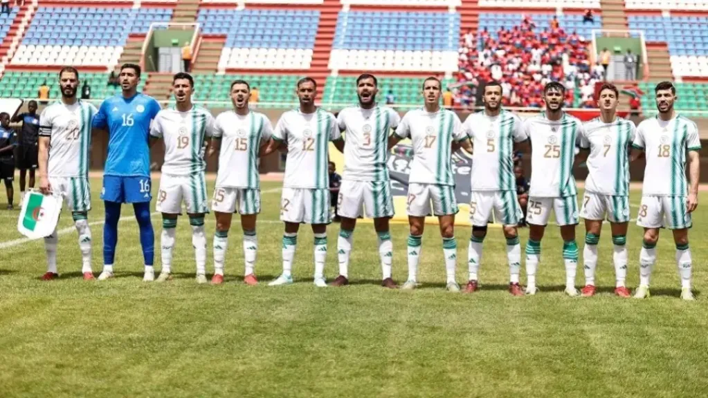 مباراة الجزائر وجامبيا