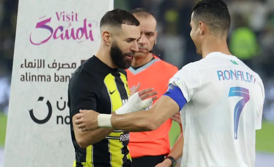 كريم بنزيما وكرستيانو رونالدو