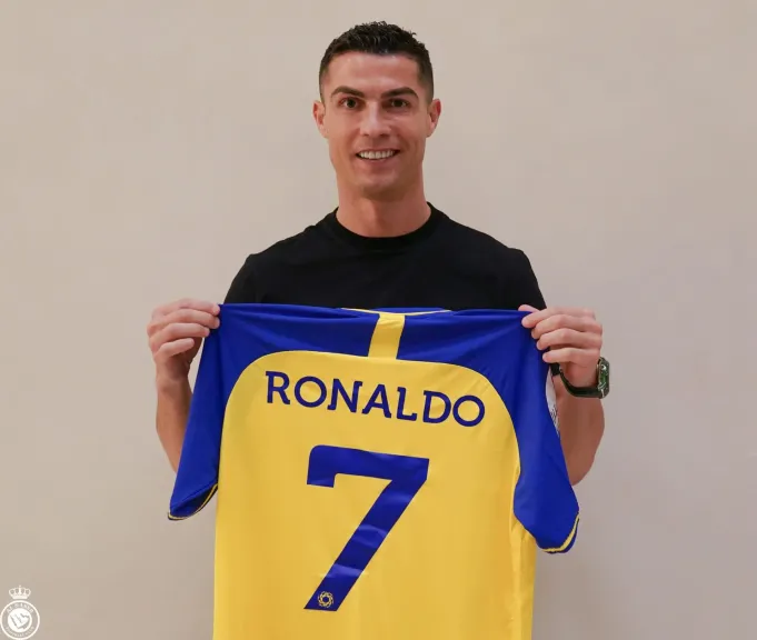 كريستيانو رونالدو، لاعب نادي النصر السعودي