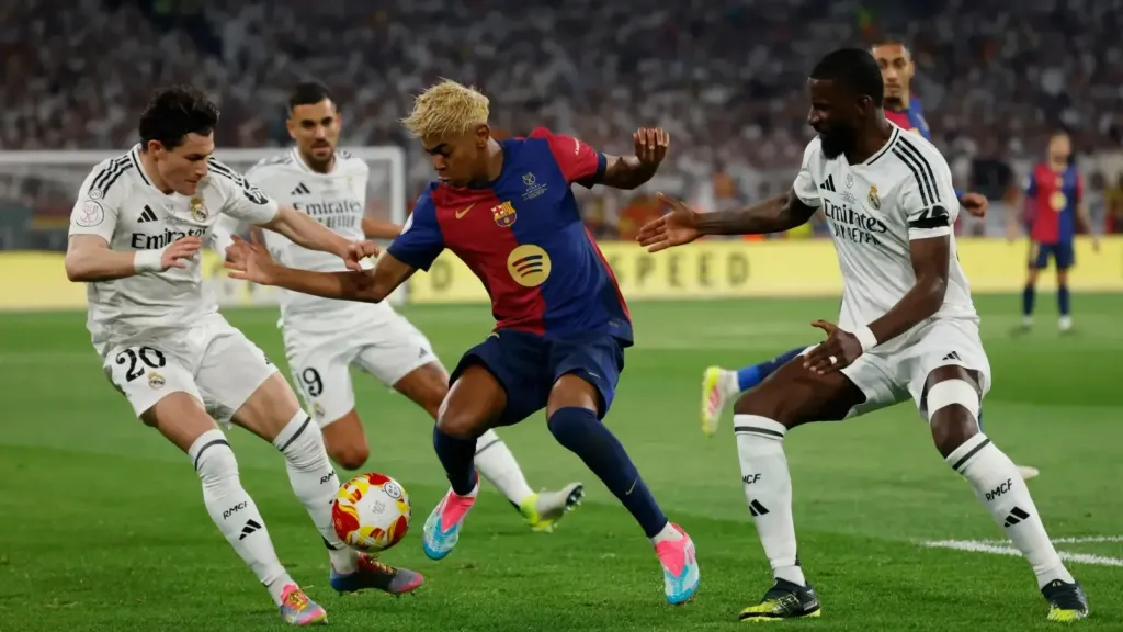 مباراة برشلونة وريال مدريد