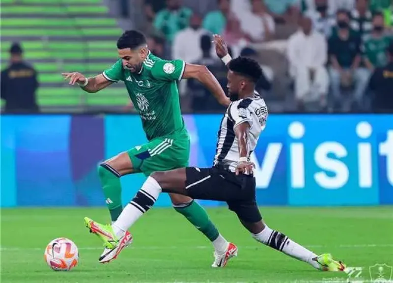 مباراة الأهلي والشباب
