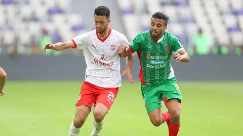 مباراة شباب بلوزداد ومولودية الجزائر