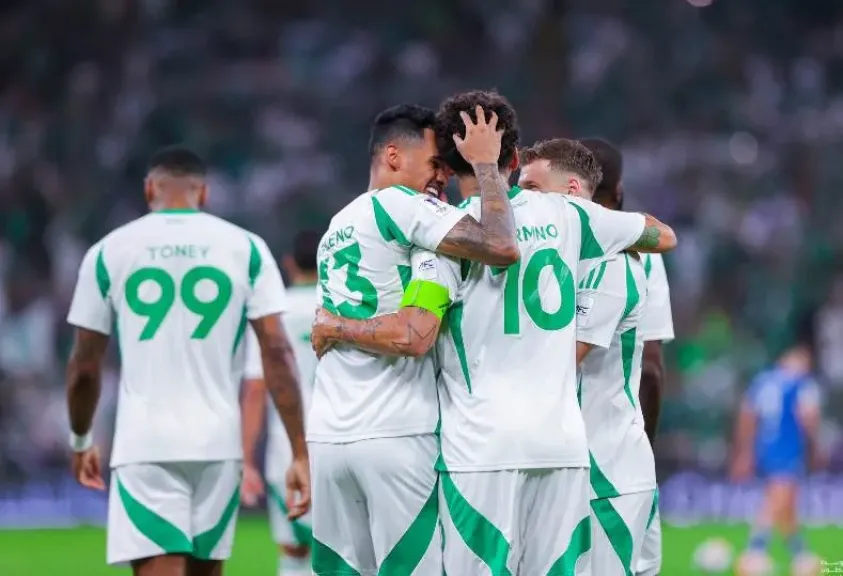 مباراة الأهلي والخلود