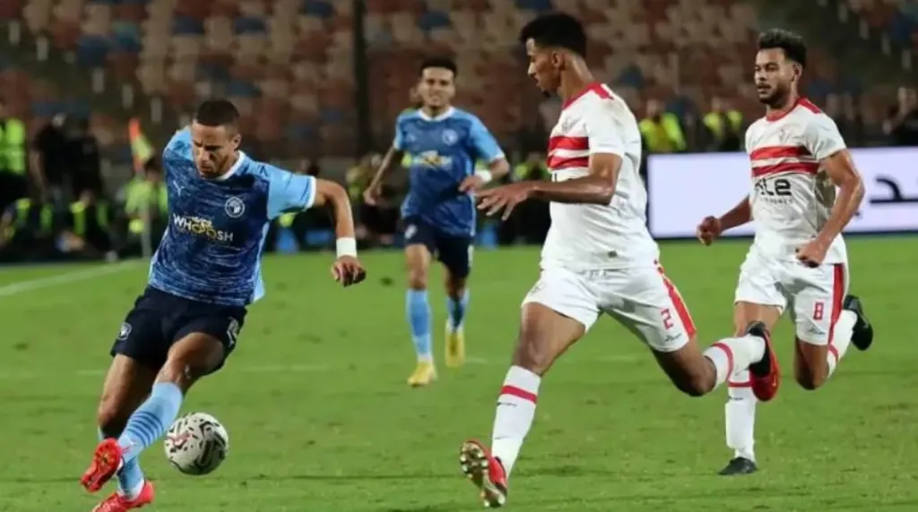 مباراة الزمالك وبيراميدز