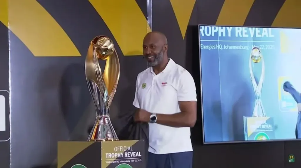 التصميم الجديد لكأس دوري أبطال أفريقيا