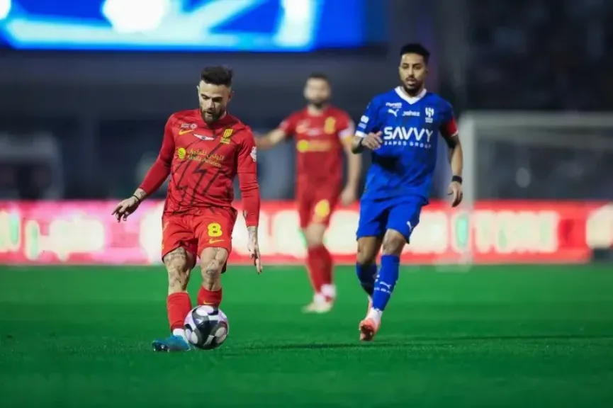 مباراة الهلال والقادسية