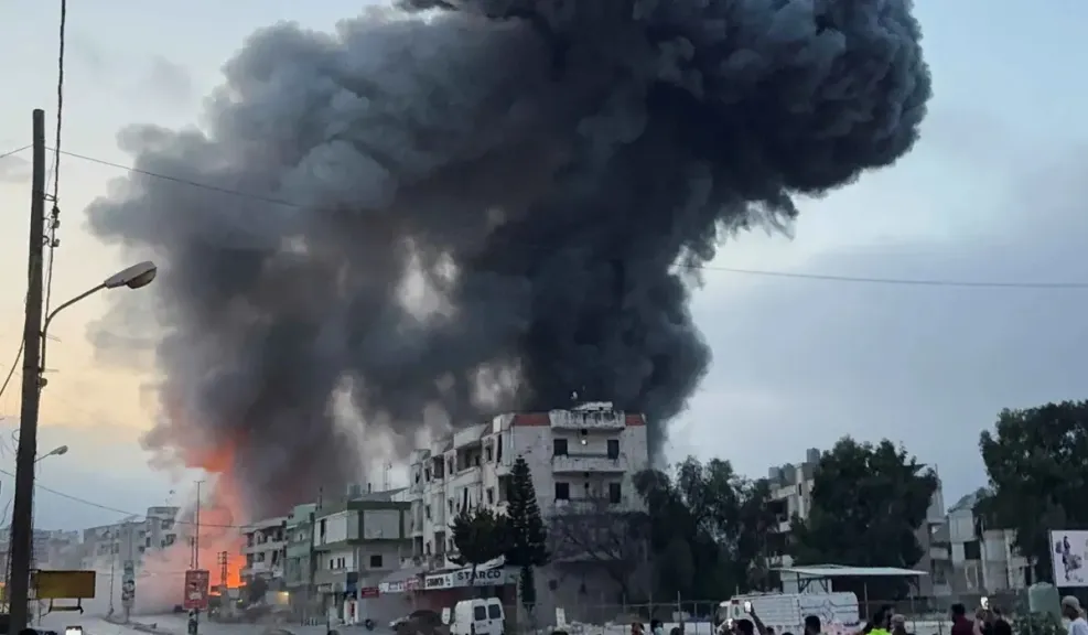 غارة اسرائيلية