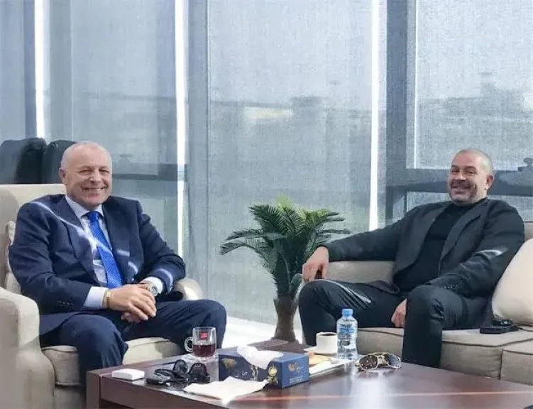 هاني أبوريدة وأحمد دياب