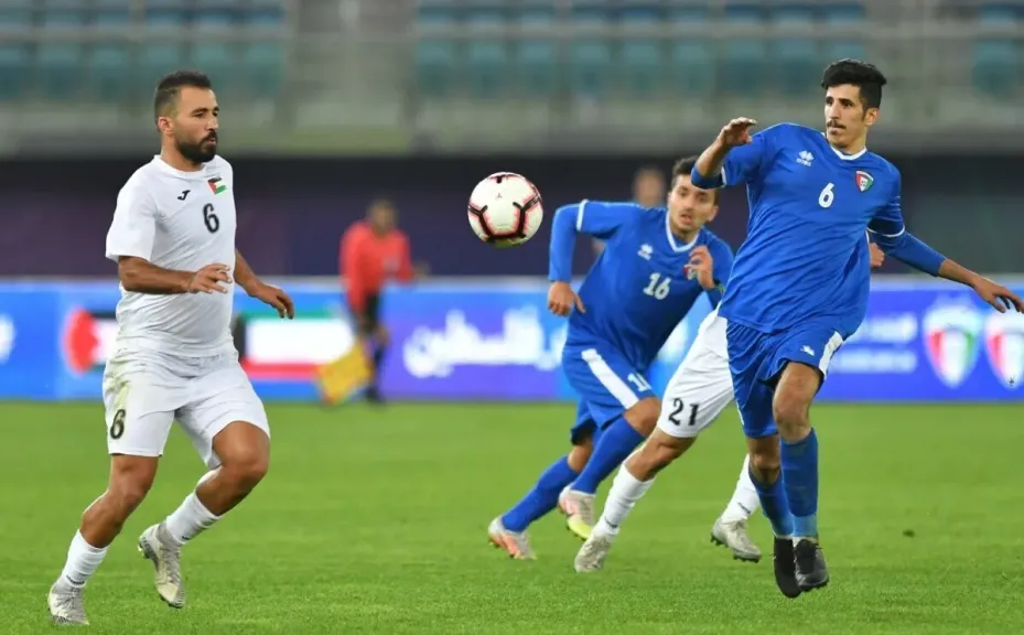 مباراة الكويت وفلسطين