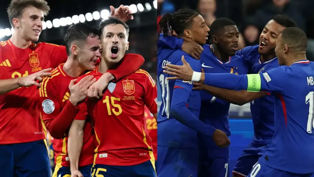 منتخب إسبانيا وفرنسا