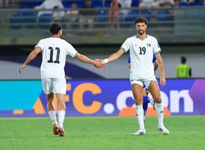 وسام أبو علي منتخب فلسطين