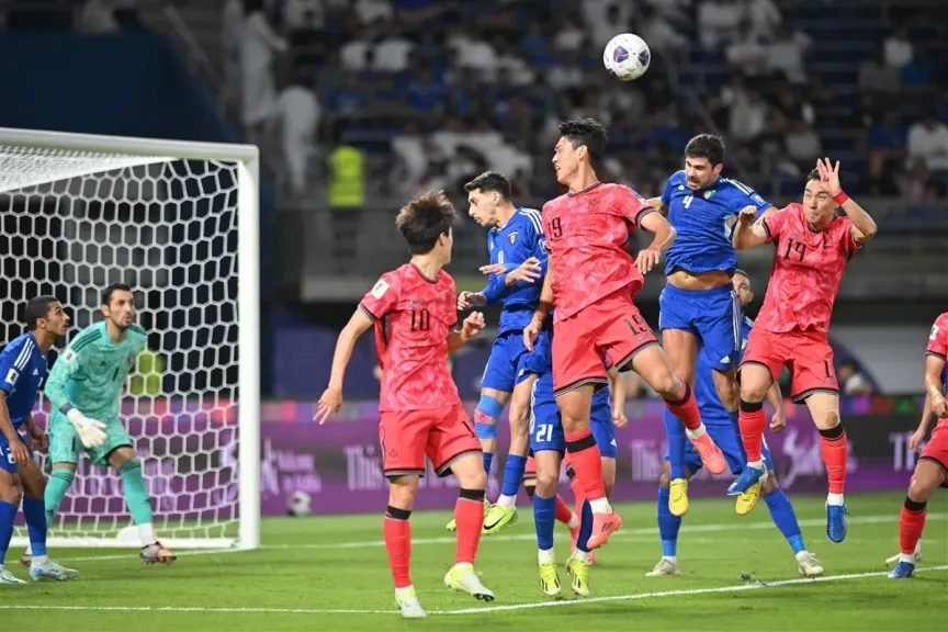 مباراة الكويت وكوريا الجنوبية