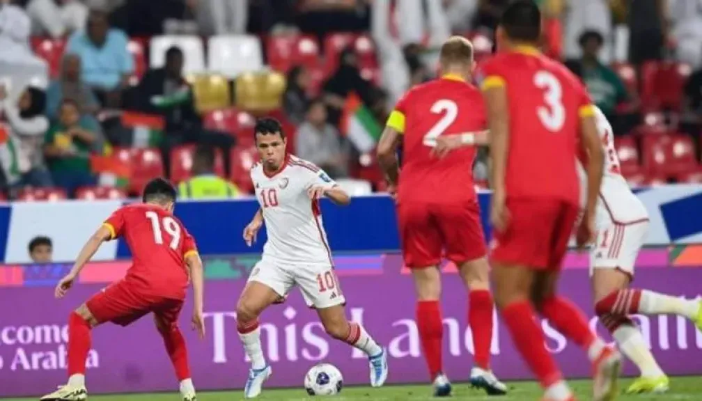 مباراة الإمارات وقرغيزستان