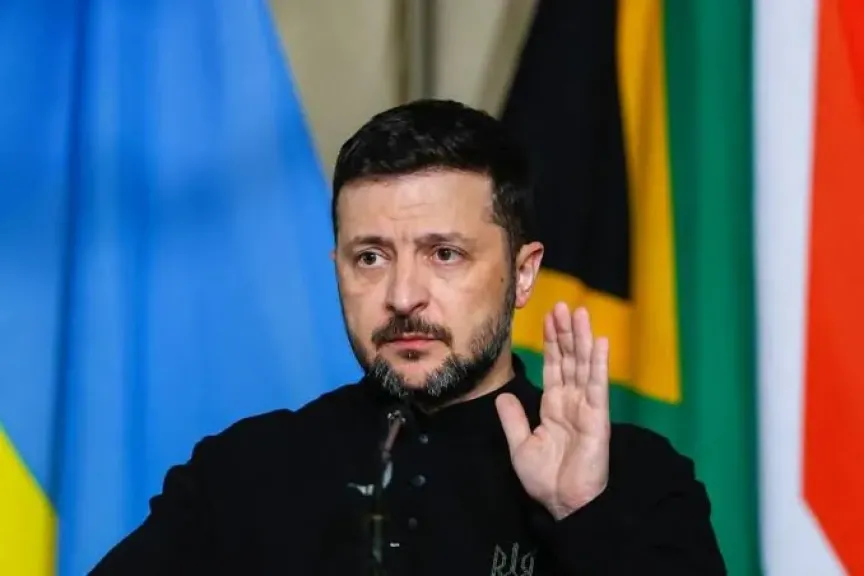 زيلنسكي رئيس أوكرانيا