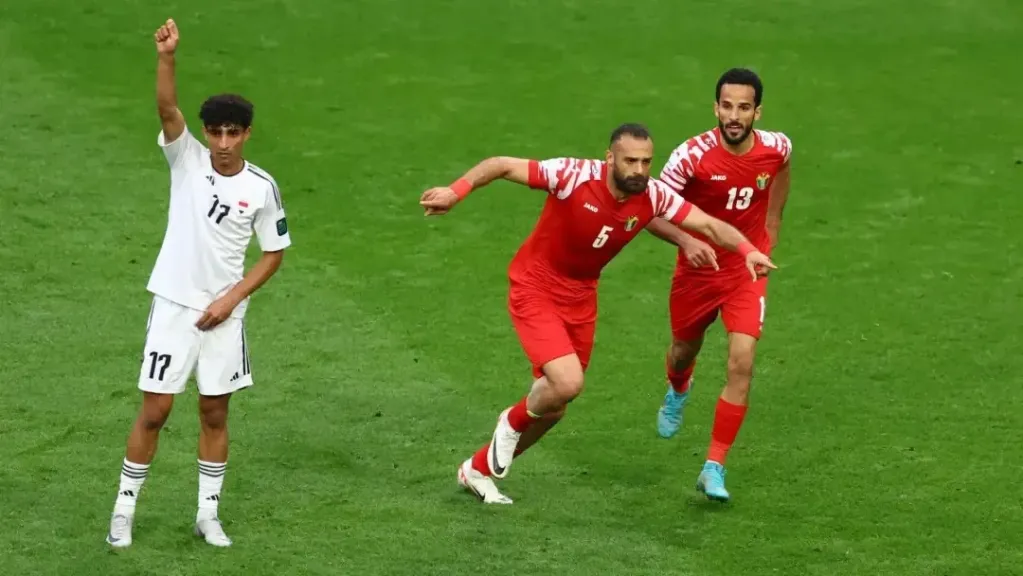 مباراة الأردن والعراق