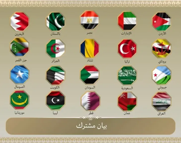 بيان عربي مشترك