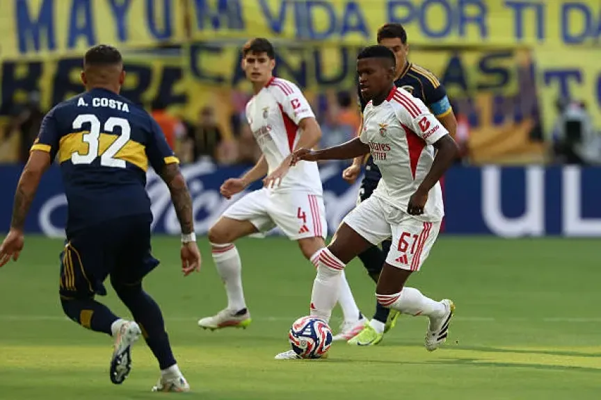  مباراة بوكا جونيورز ضد بنفيكا