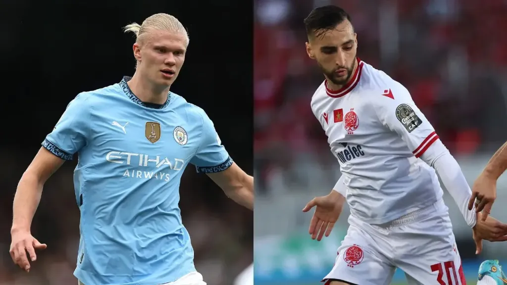 مباراة الوداد ضد مانشستر سيتي