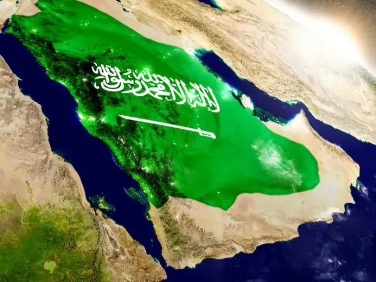 مساحة السعودية
