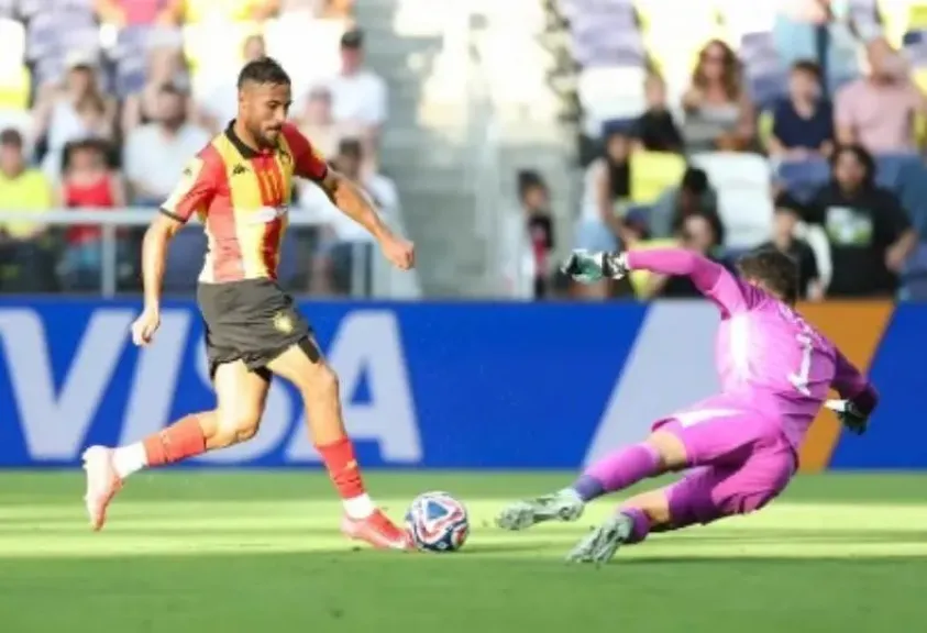 مباراة الترجي ضد لوس أنجلوس